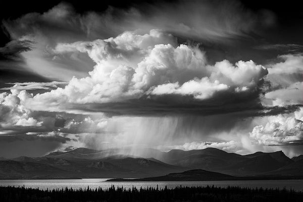 Dynamic Skies Over Kluane Lake