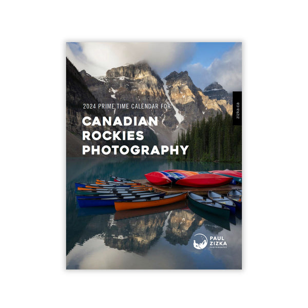 2024 Prime Time Calendar for Canadian Rockies Photography