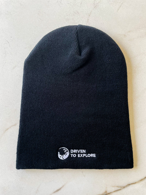 Jersey Knit "Driven To Explore" Slouchy Toque