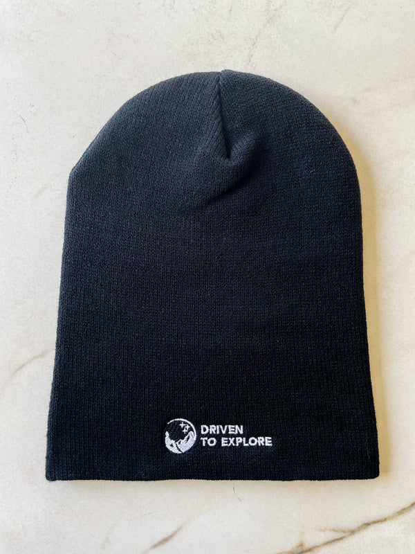 x_ Jersey Knit "Driven To Explore" Slouchy Toque