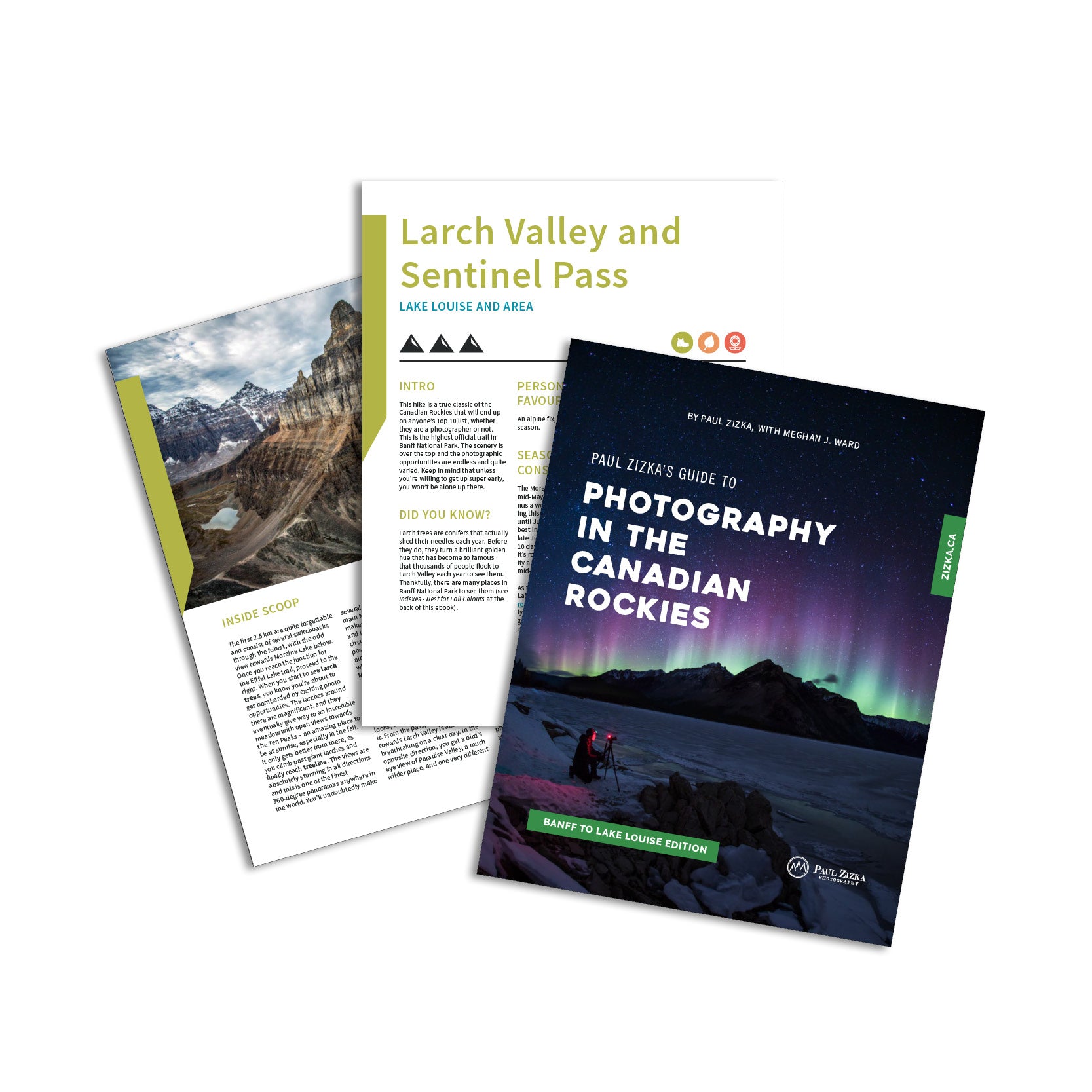 eBook: Paul Zizka's Guide to Photography in the Canadian Rockies - Banff to Lake Louise Edition
